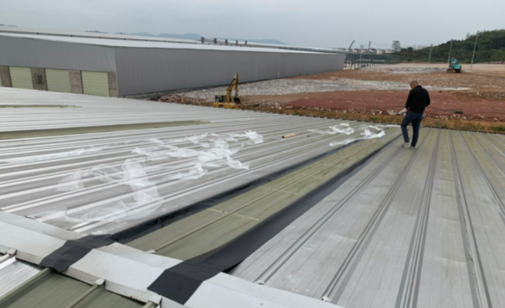 始兴厂房屋面防水维修案例